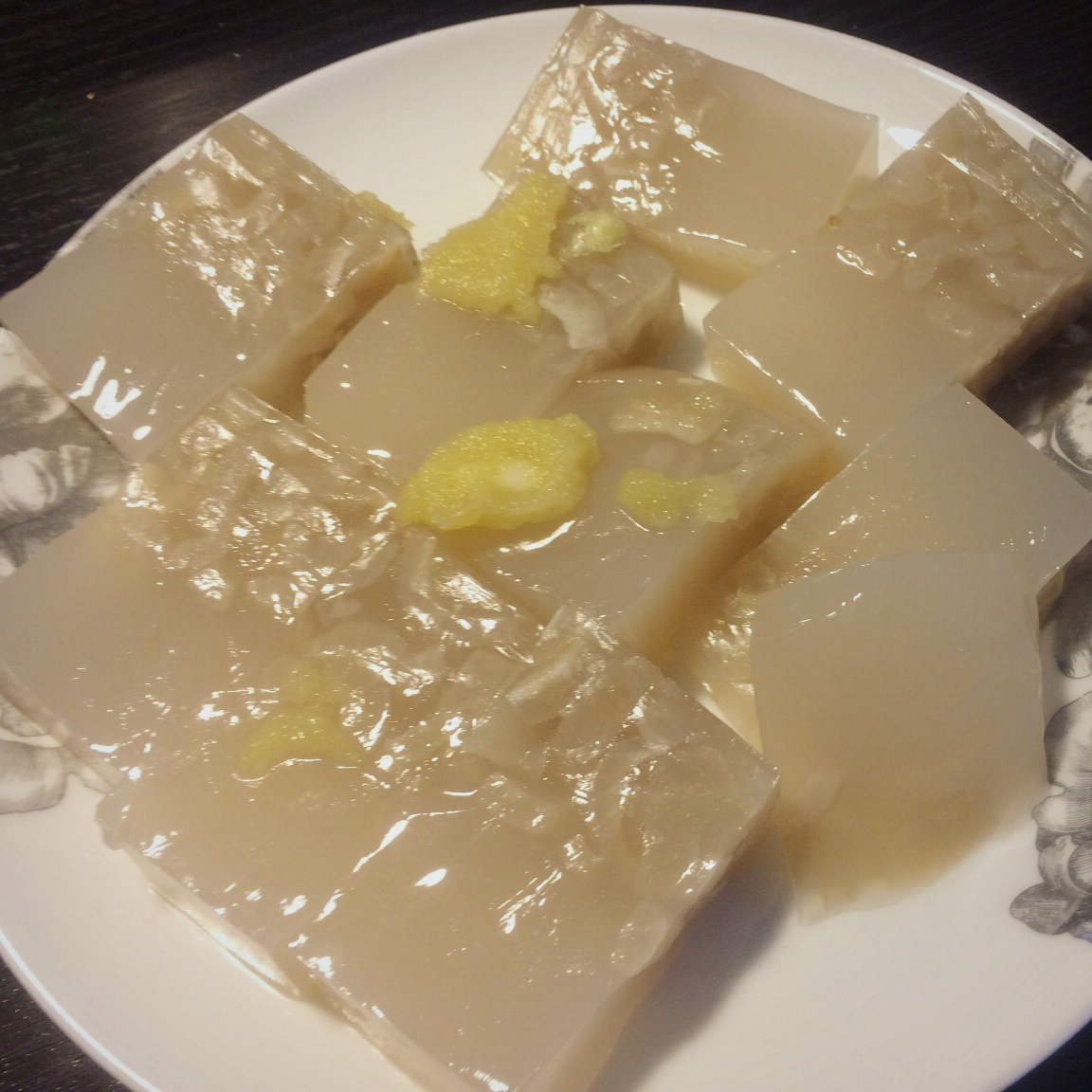 水晶猪皮冻