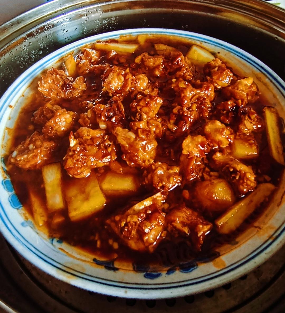 适合孩子的蒜蓉蒸排骨