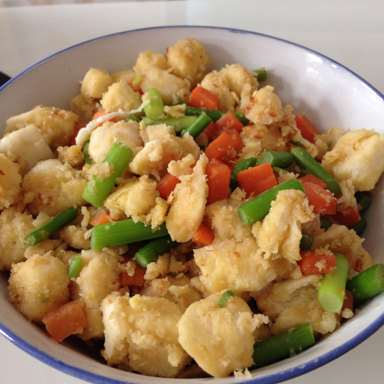 yatouyatou0307做的炒馍花