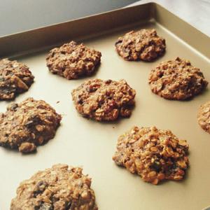 全麦五谷（果干）饼干（5 Grain Cookies）的做法 步骤8