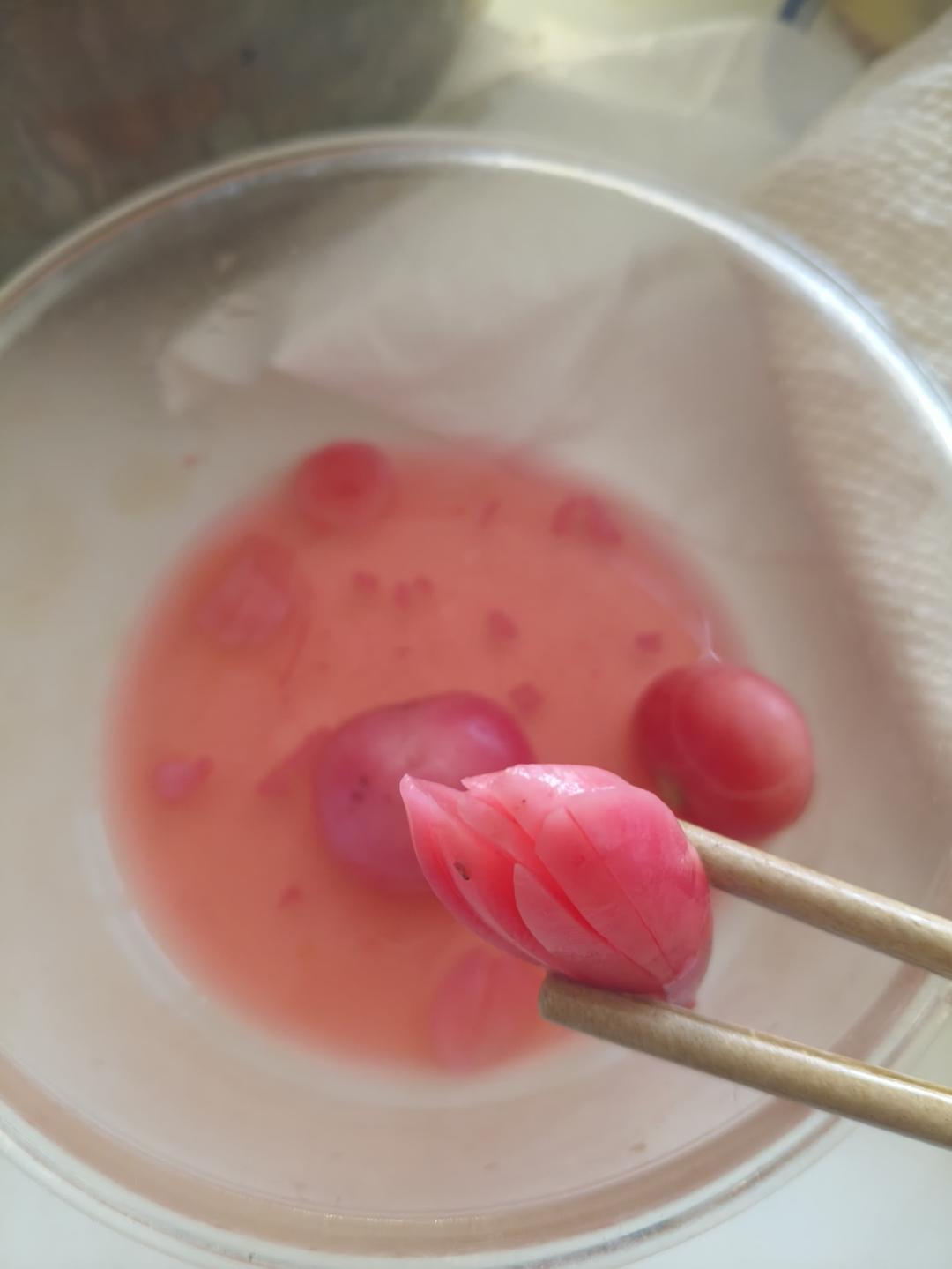 现泡现吃的酸、甜、脆～～～萝卜（樱桃小萝卜）
