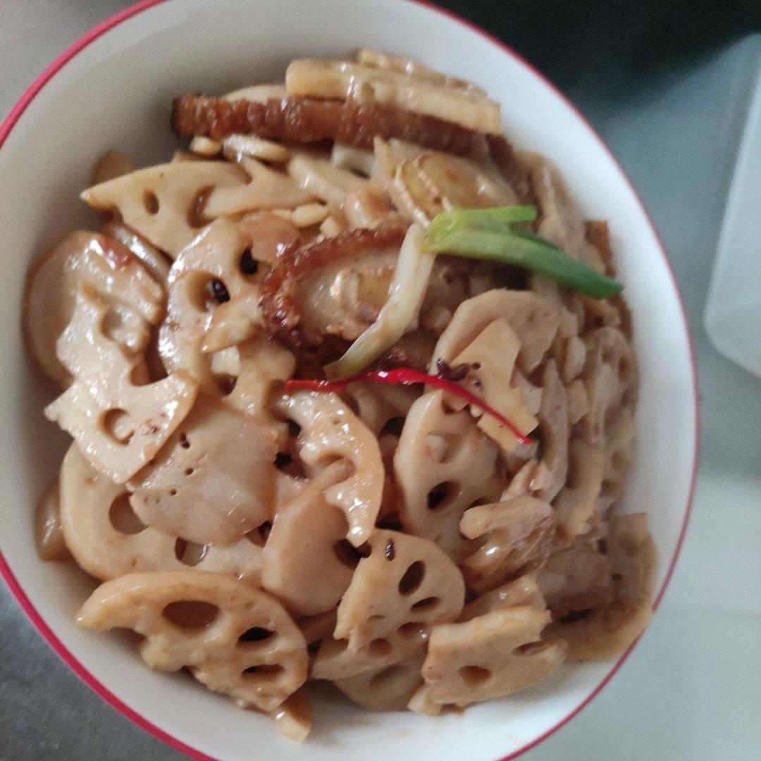 南乳炒藕片
