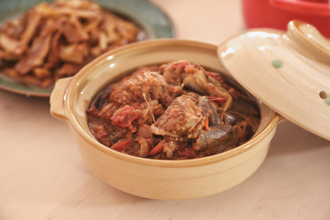 羊肉茄子煲
