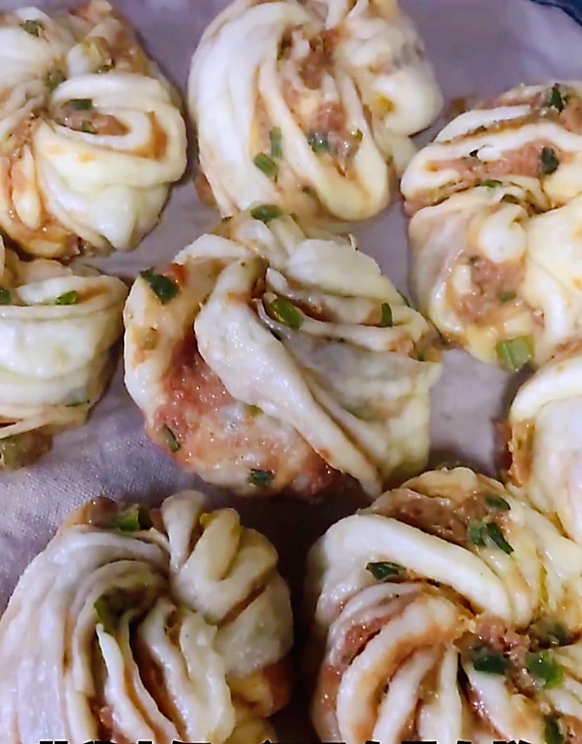 葱花肉卷的做法