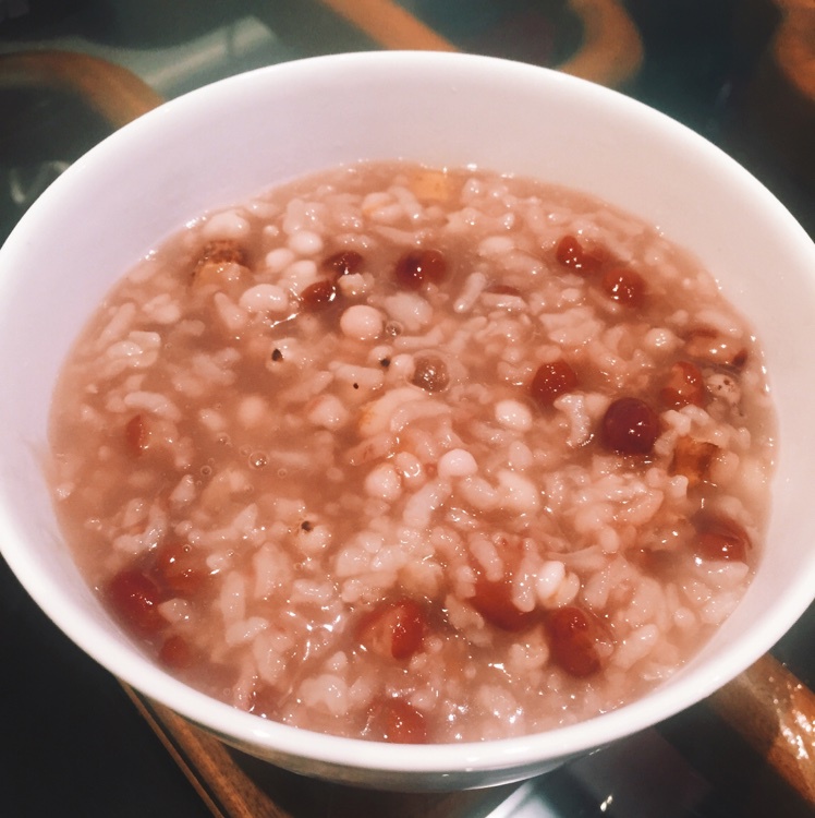 李欣芸sharonlee做的红豆薏仁山药糯米粥