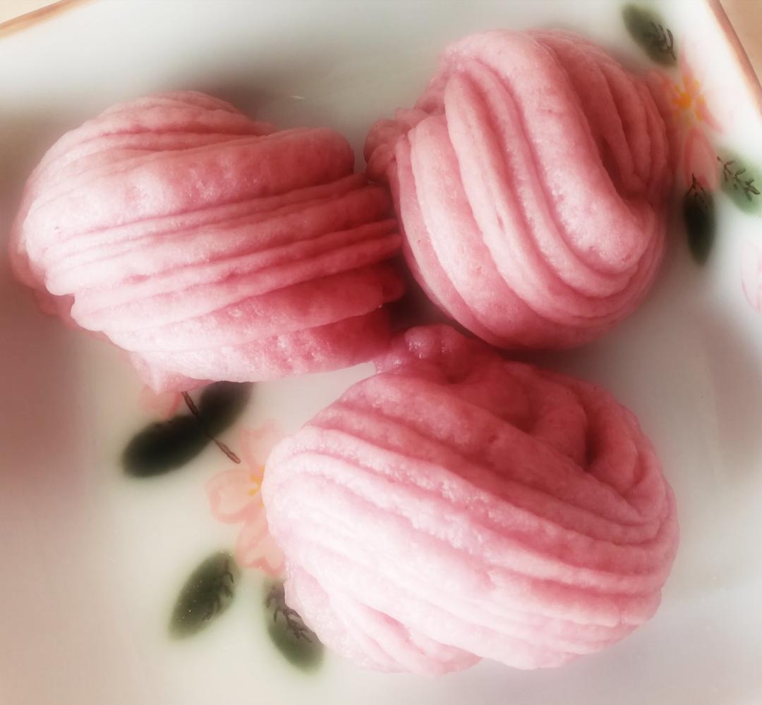 胡萝卜汁花卷馒头