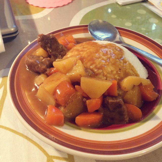 咖喱牛肉