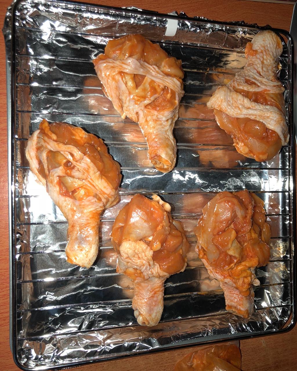 烤箱版烤鸡腿