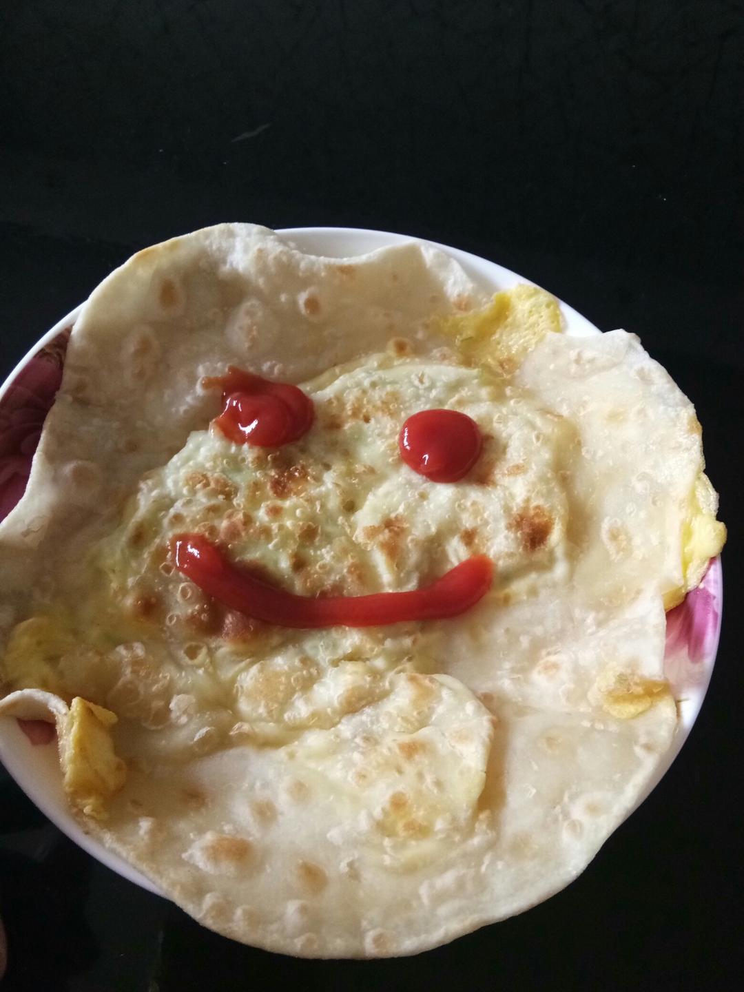 飞饼版鸡蛋灌饼