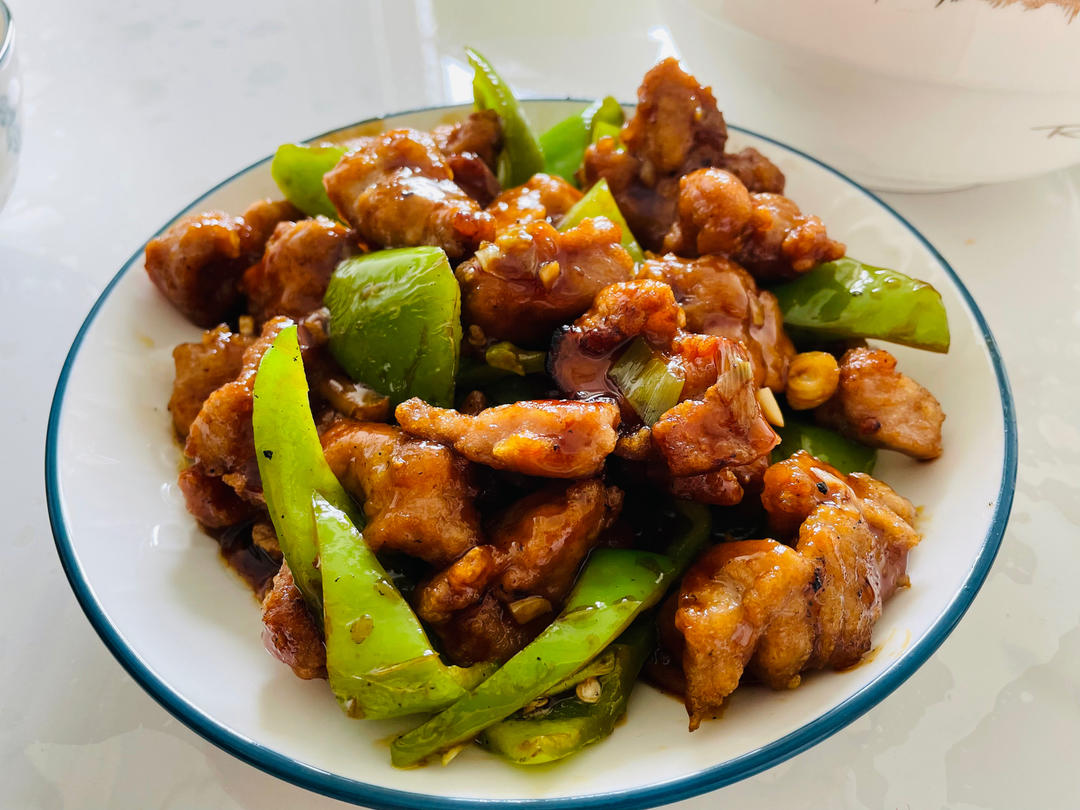 溜肉段-咸香好吃色美！