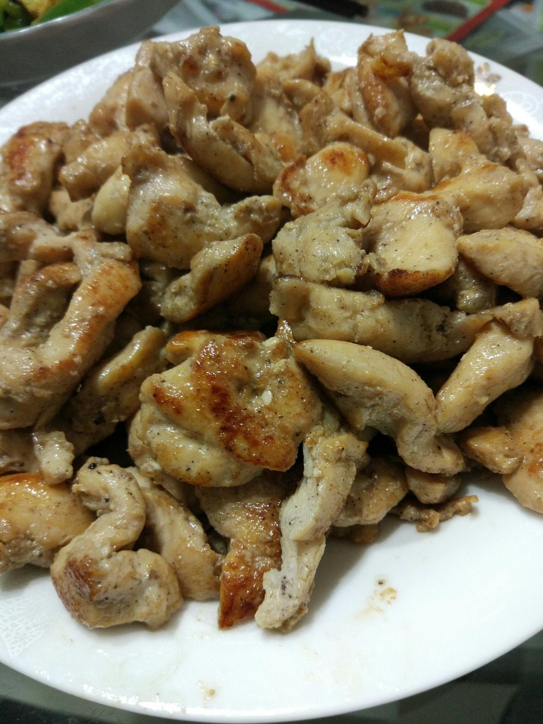 盐柠黑椒鸡柳