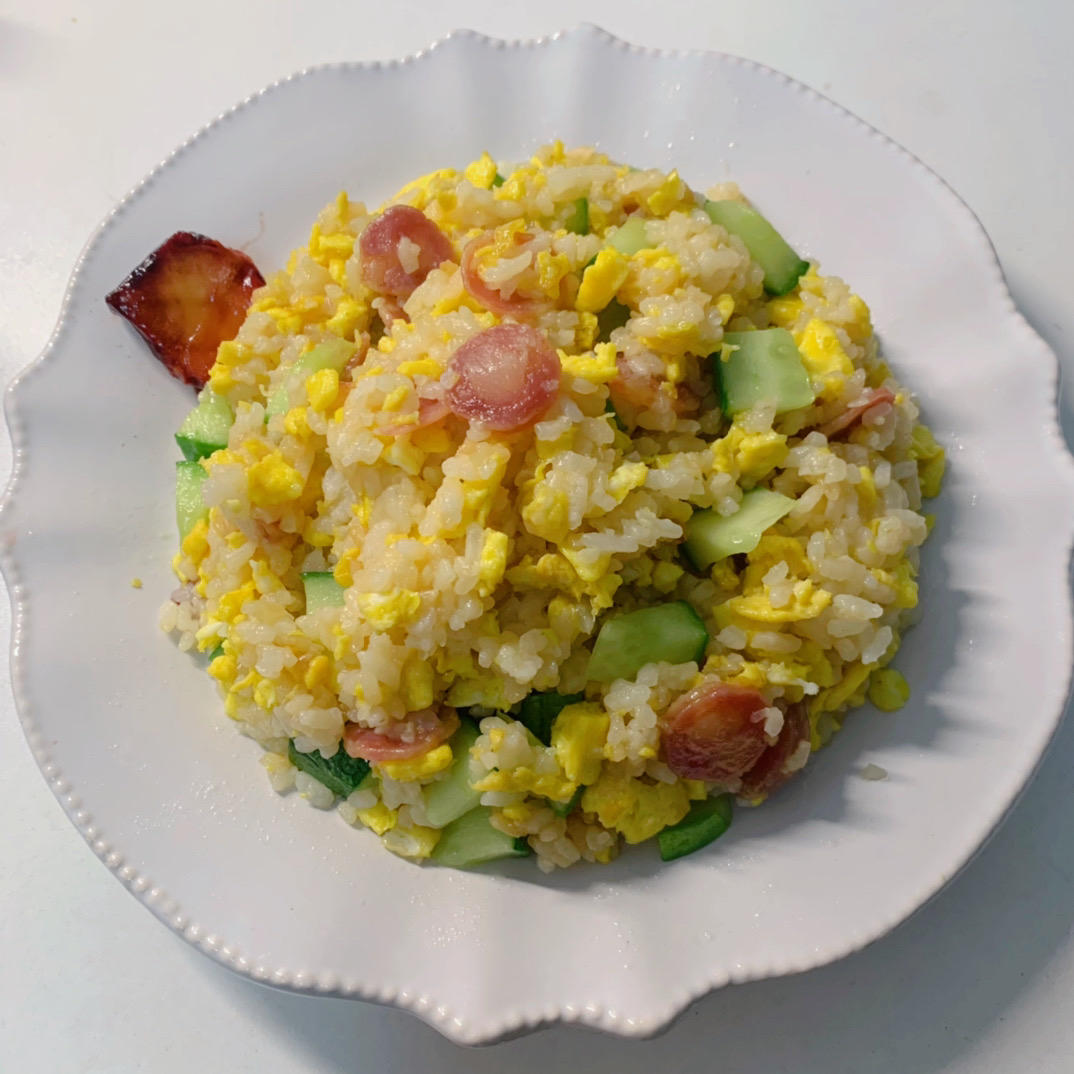 蛋炒饭（腊肠）