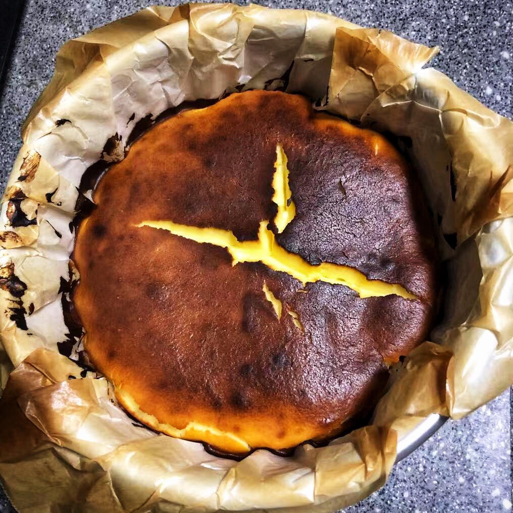 酸奶巴斯克芝士『低卡版』超好吃‼️0失败 巨简单