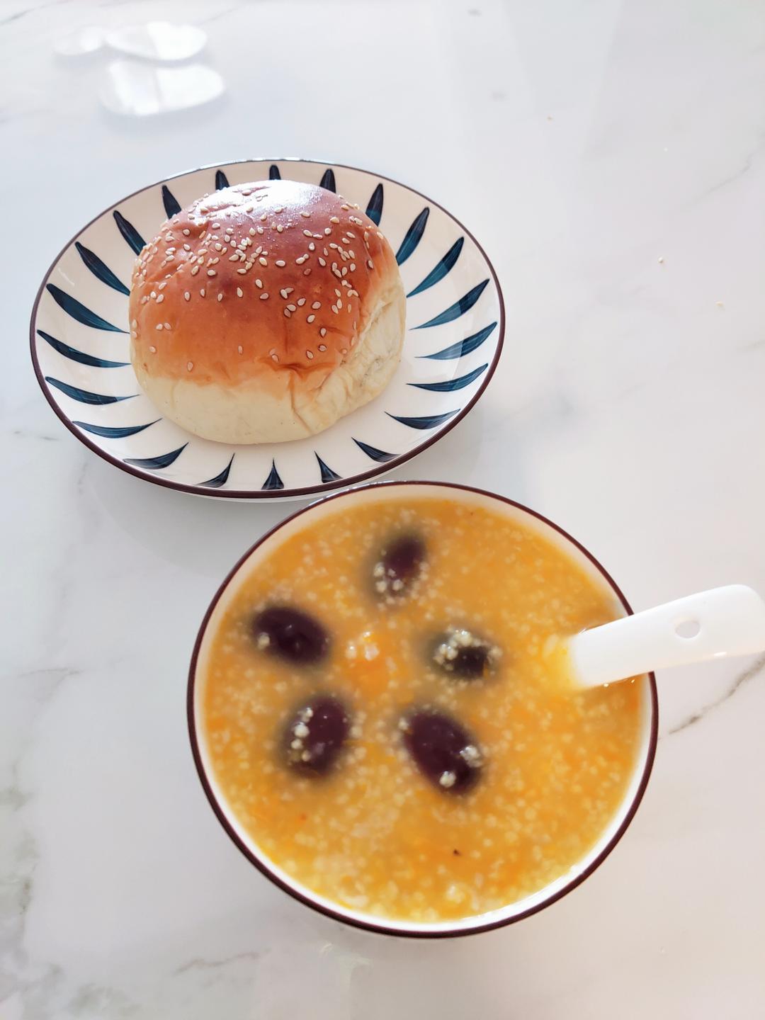 黏糯香甜༄「小米南瓜🎃粥」༄