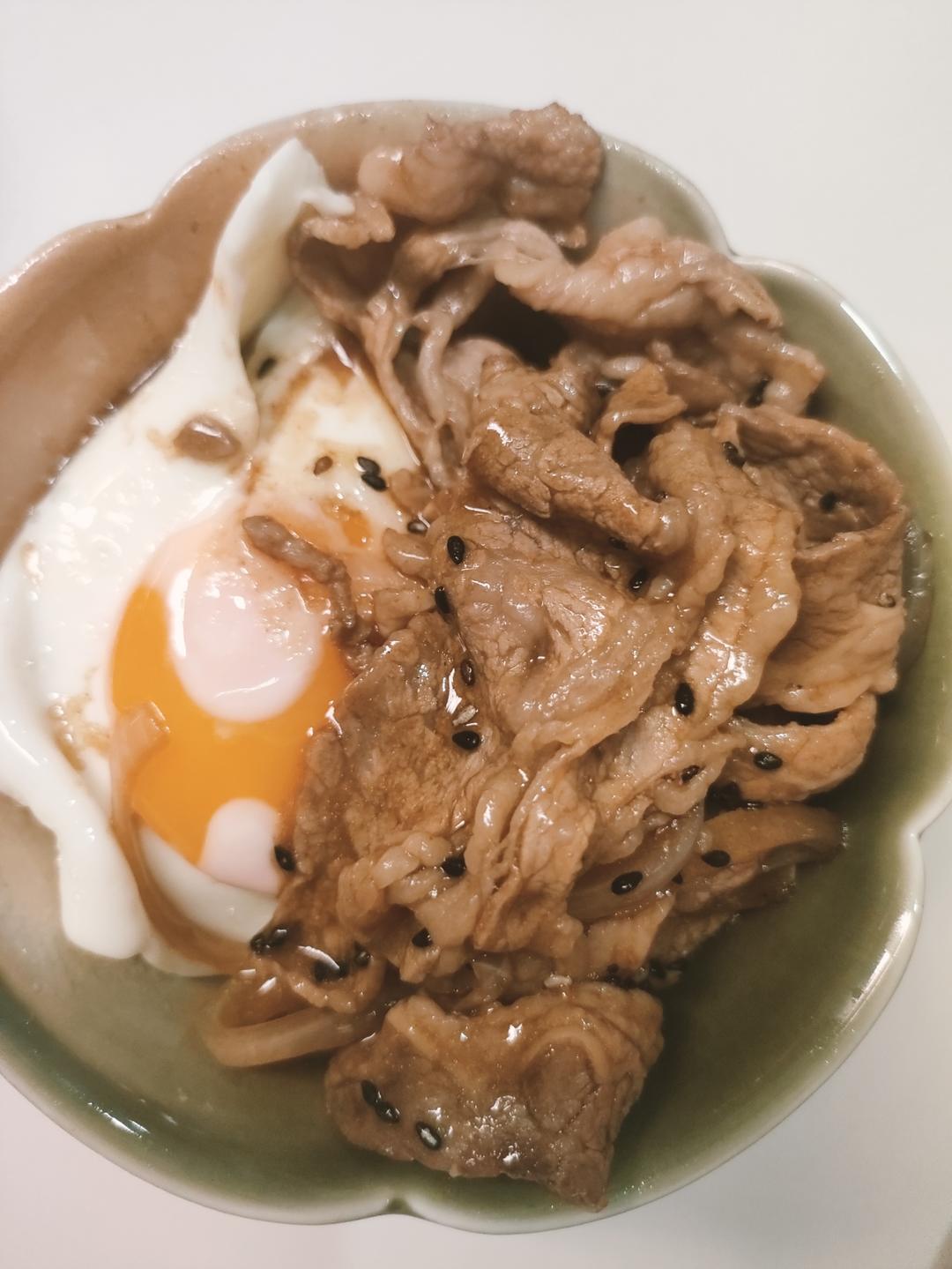 🔥流口水的牛肉盖饭，吃得一粒也不剩‼️