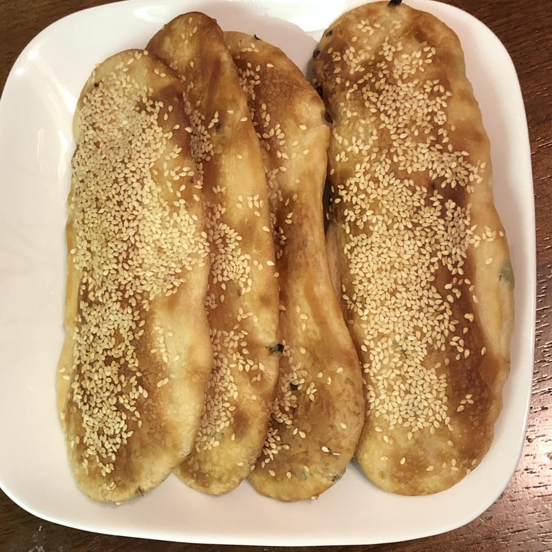 葱油酥饼（草鞋底烧饼）