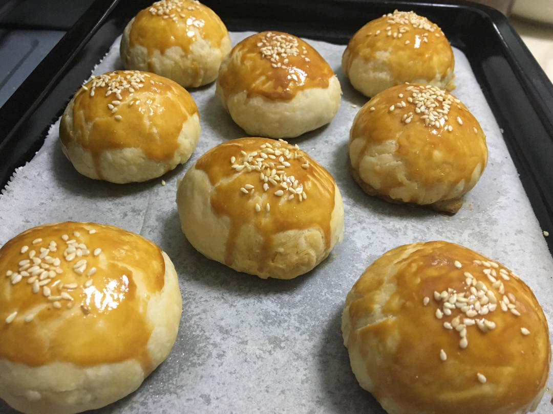 蛋黄酥  此方保酥无隐忧