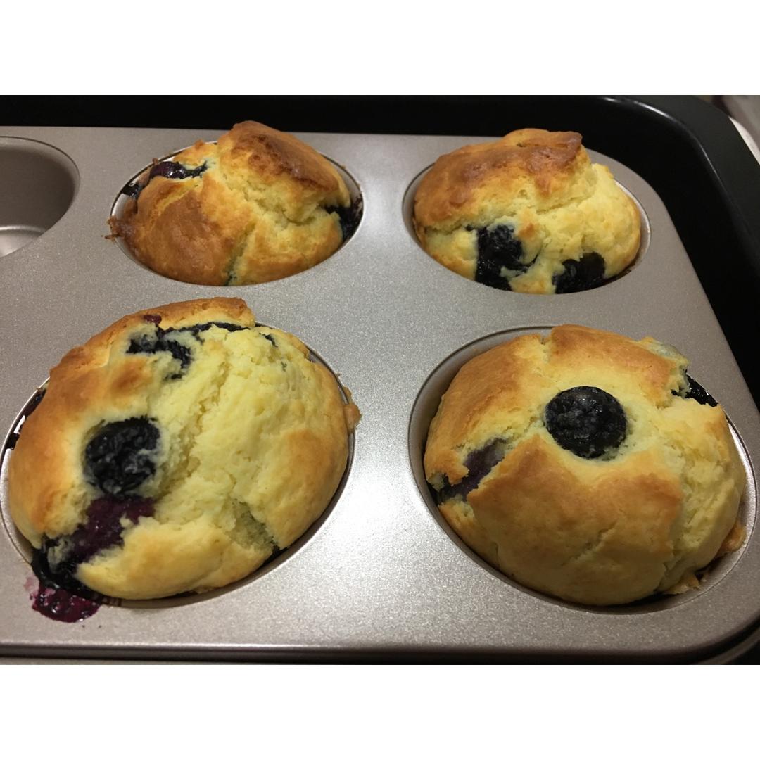 超好吃的蓝莓麦芬