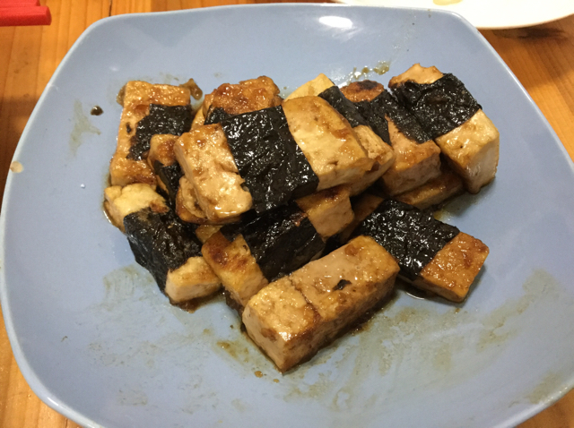 日式照烧海苔豆腐