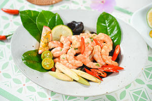 让你在家也能轻松享受地道的泰式美食——泰式香茅虾的做法 步骤12