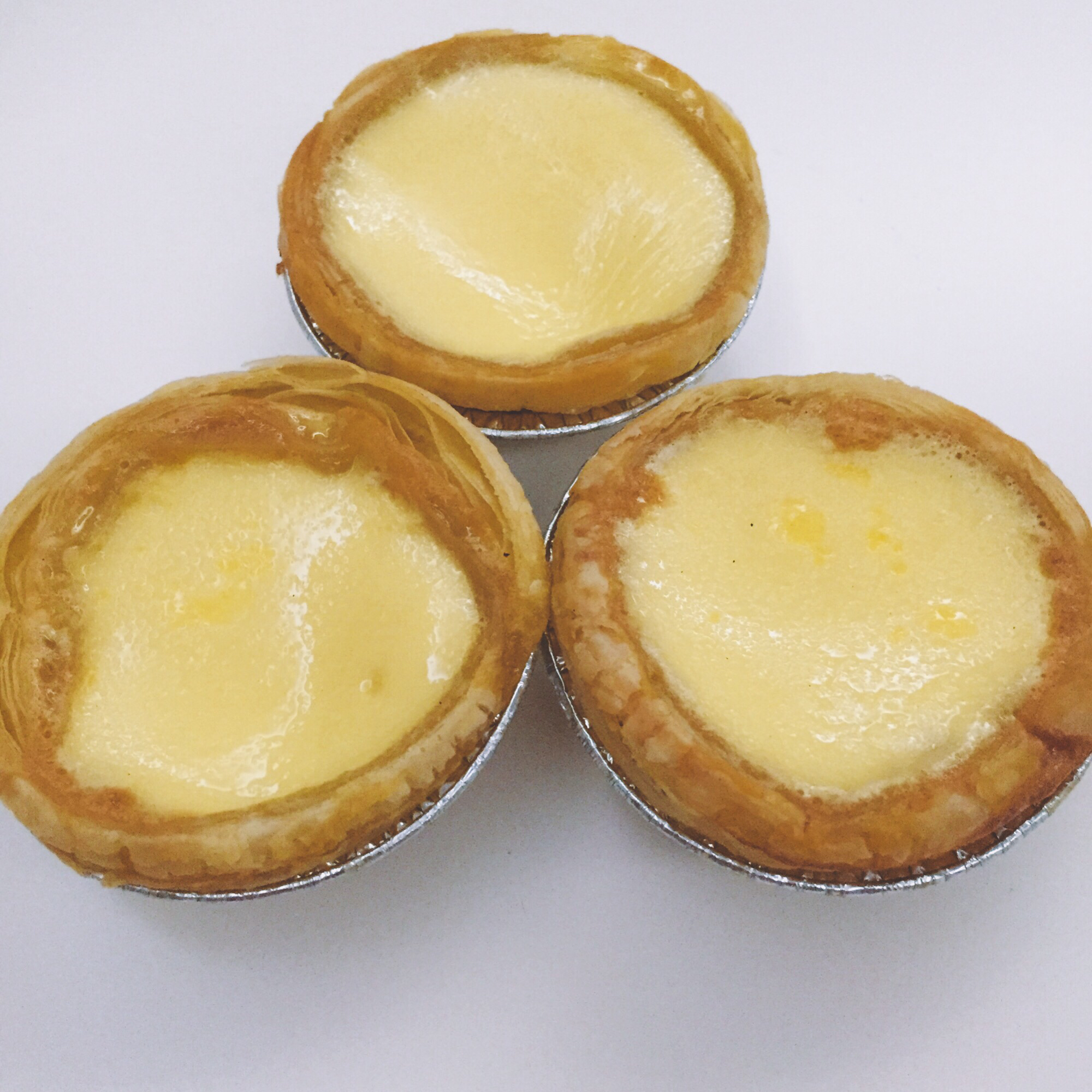 不加淡奶油蛋挞