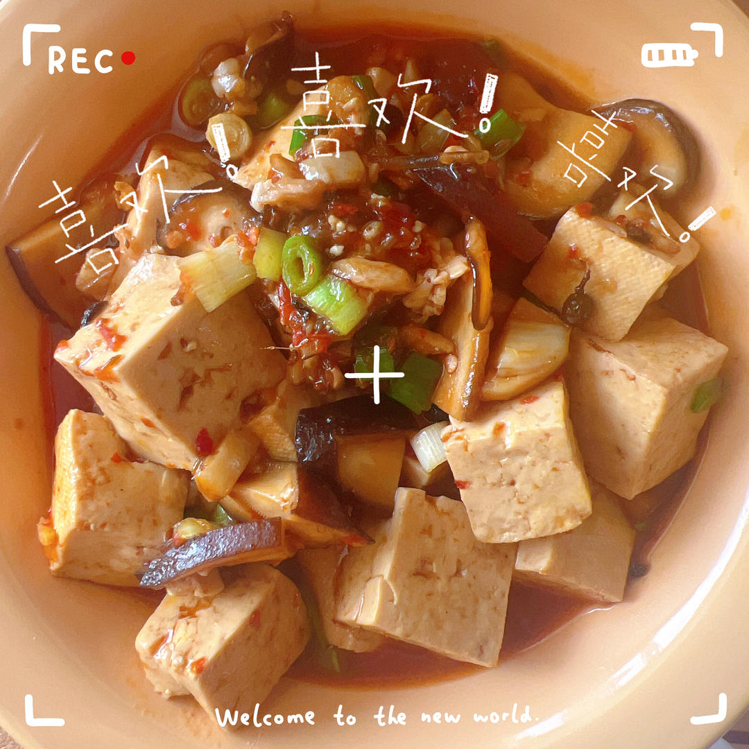 简单易学的下饭菜麻婆豆腐（素版）
