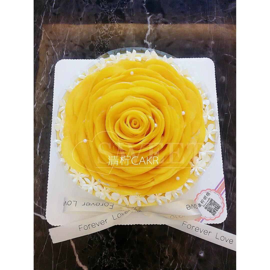 《Tinrry下午茶》教你做芒果流心慕斯（6寸配方）