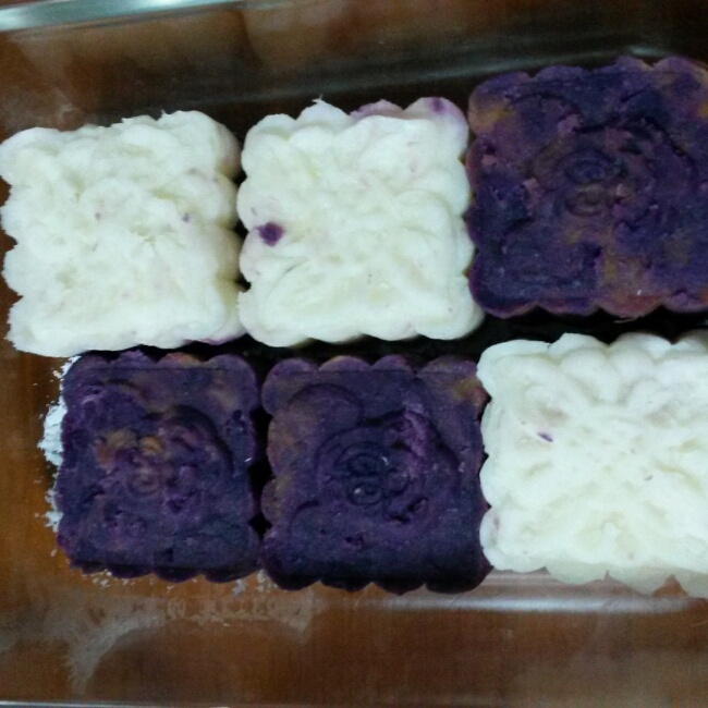 紫薯山药糕