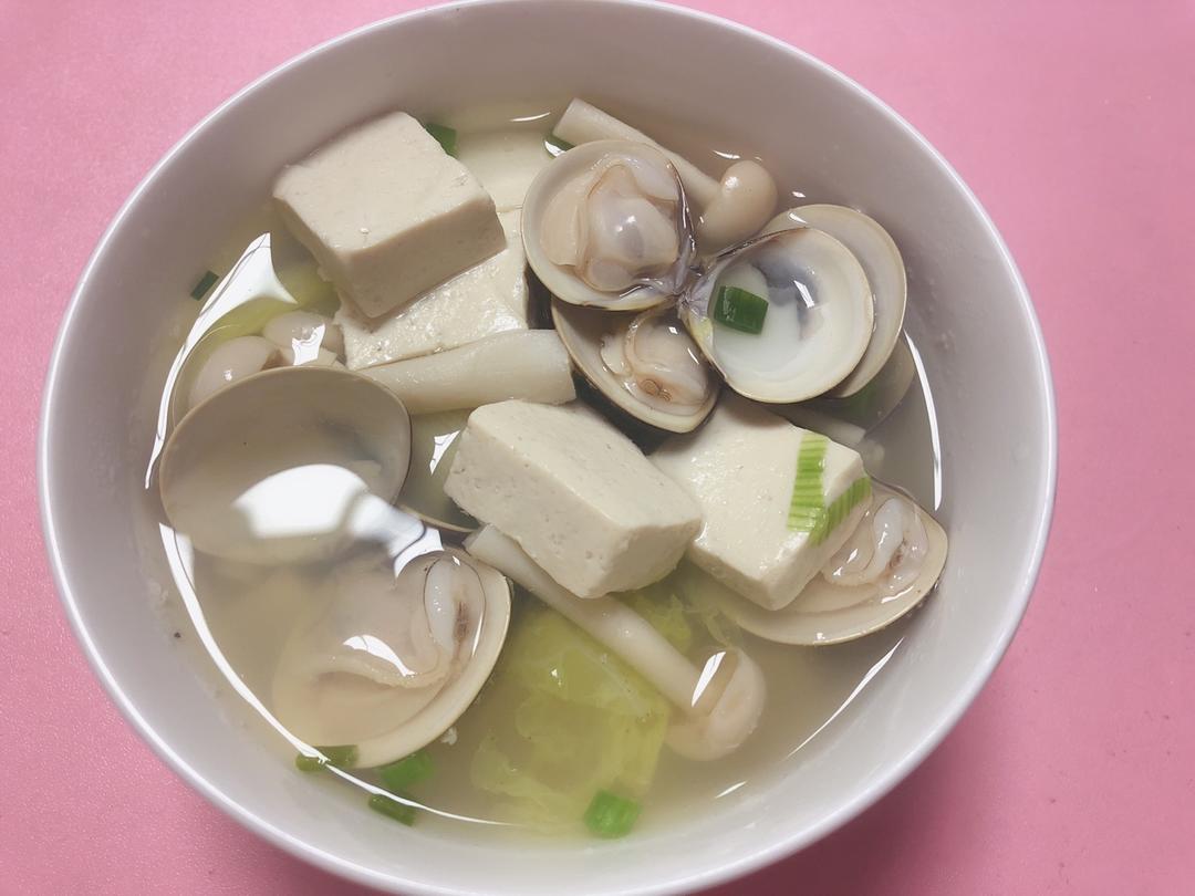 文蛤豆腐汤