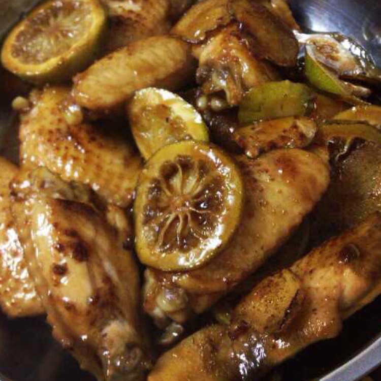 青柠檬蜂蜜煎鸡翅