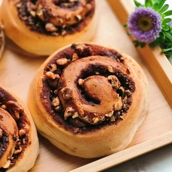 肉桂核桃卷