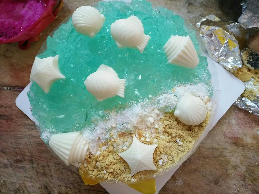 海洋酸奶慕斯蛋糕