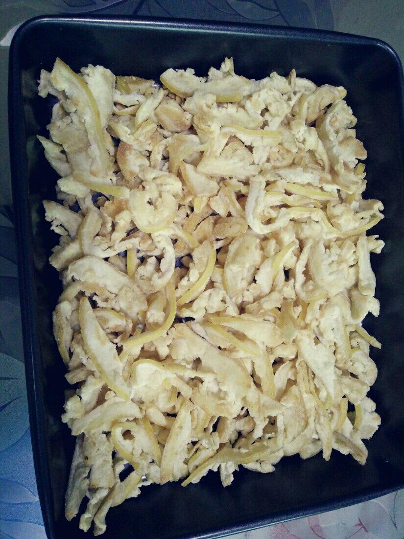 糖炒柚子皮(香元条)成功率相当高的