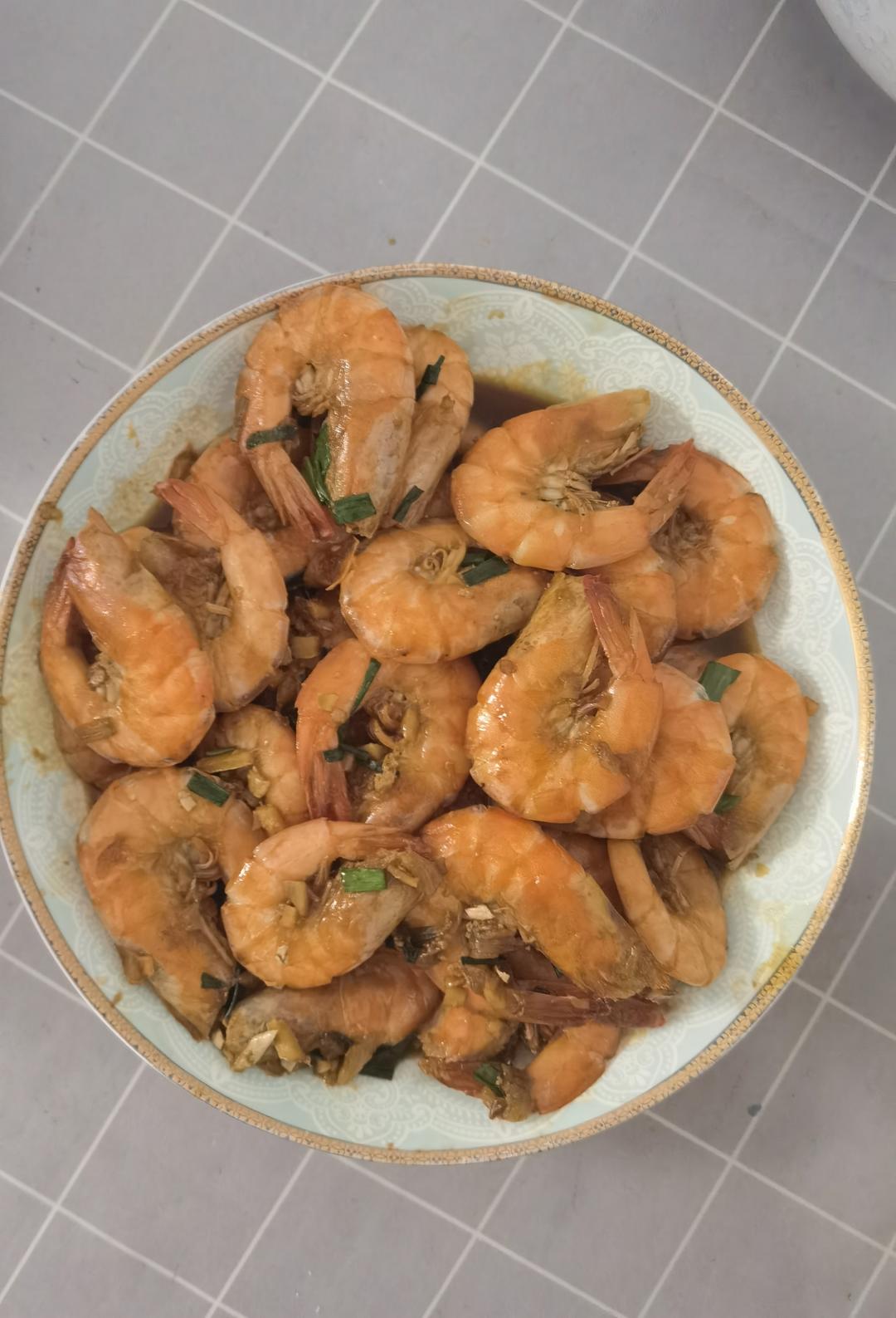 家庭版油焖大虾