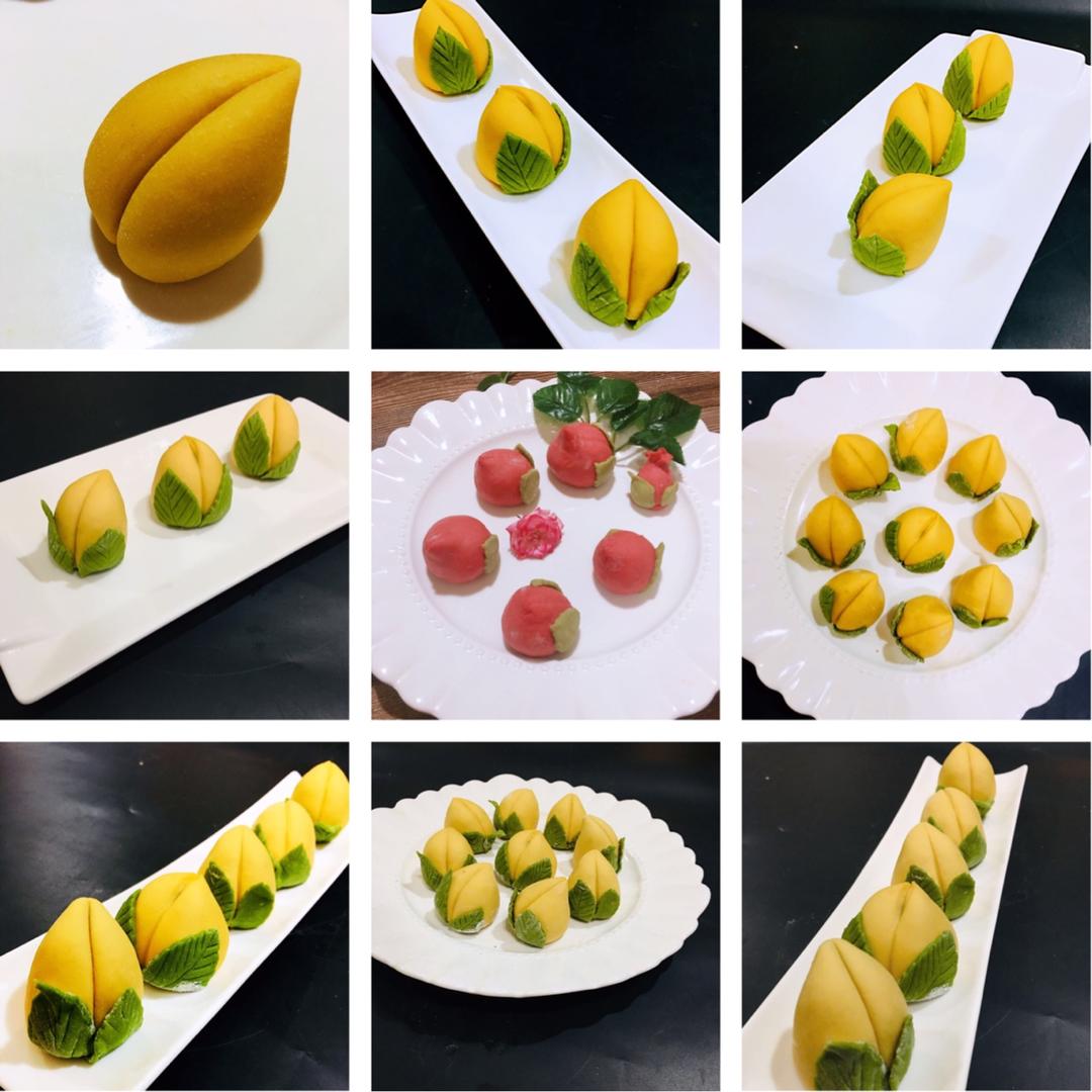 花馒-仙桃豆沙包