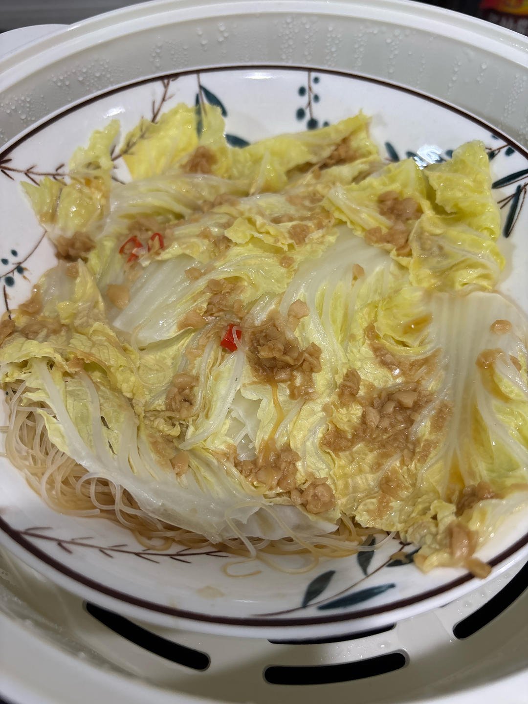 蒜蓉粉丝娃娃菜