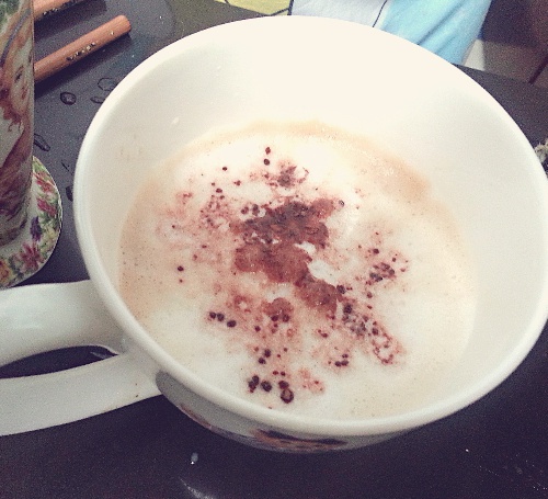 卡布奇诺巧克力咖啡