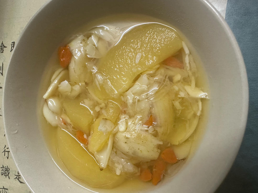 苹果百合润肺甜汤