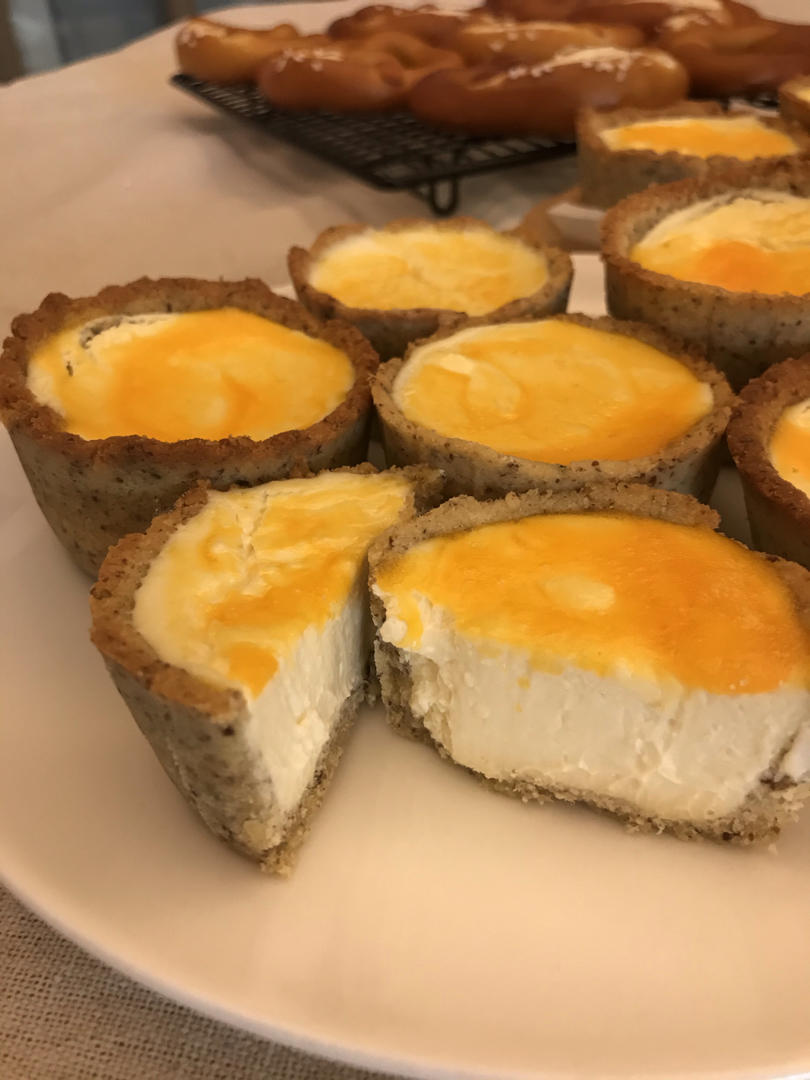 【生酮低碳】流心芝士塔半熟乳酪挞