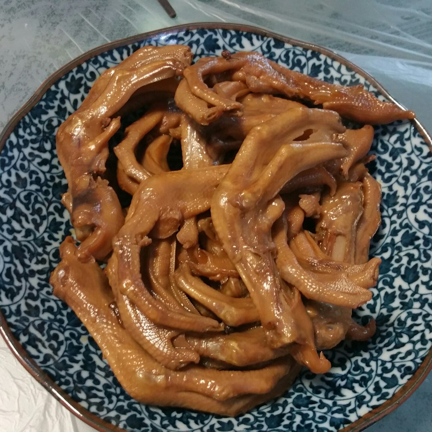 香卤鸭掌（好吃得不得了）