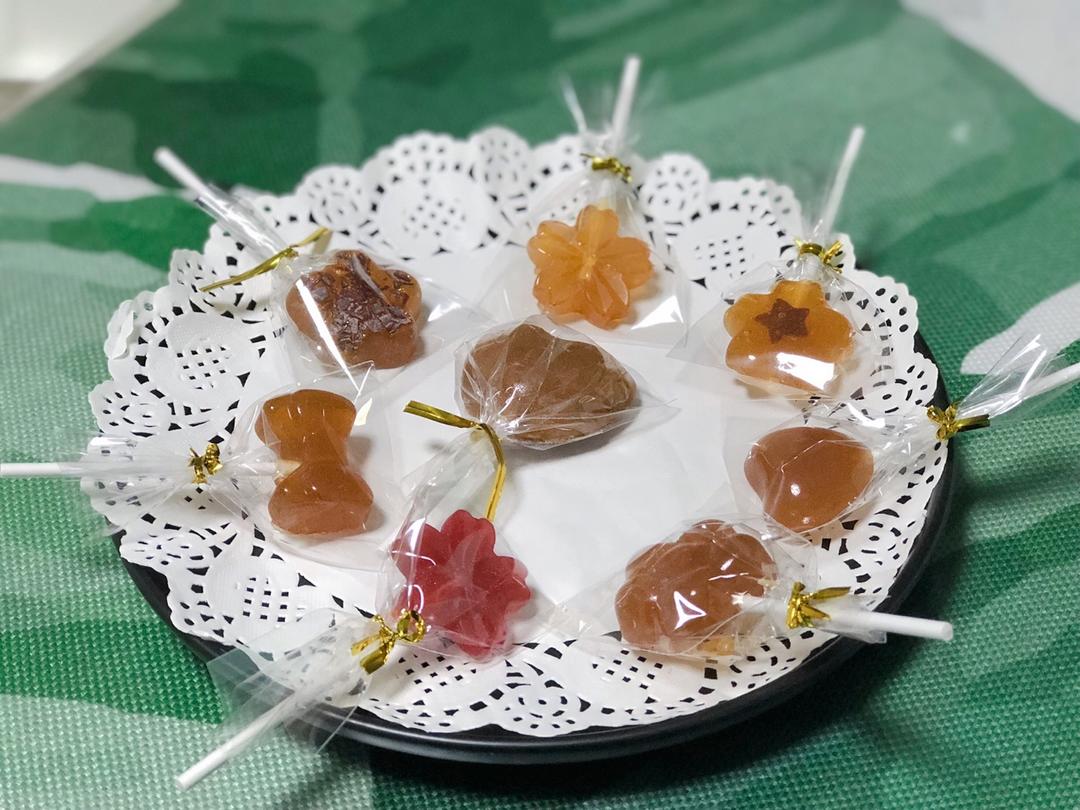 雪梨柠檬棒棒糖