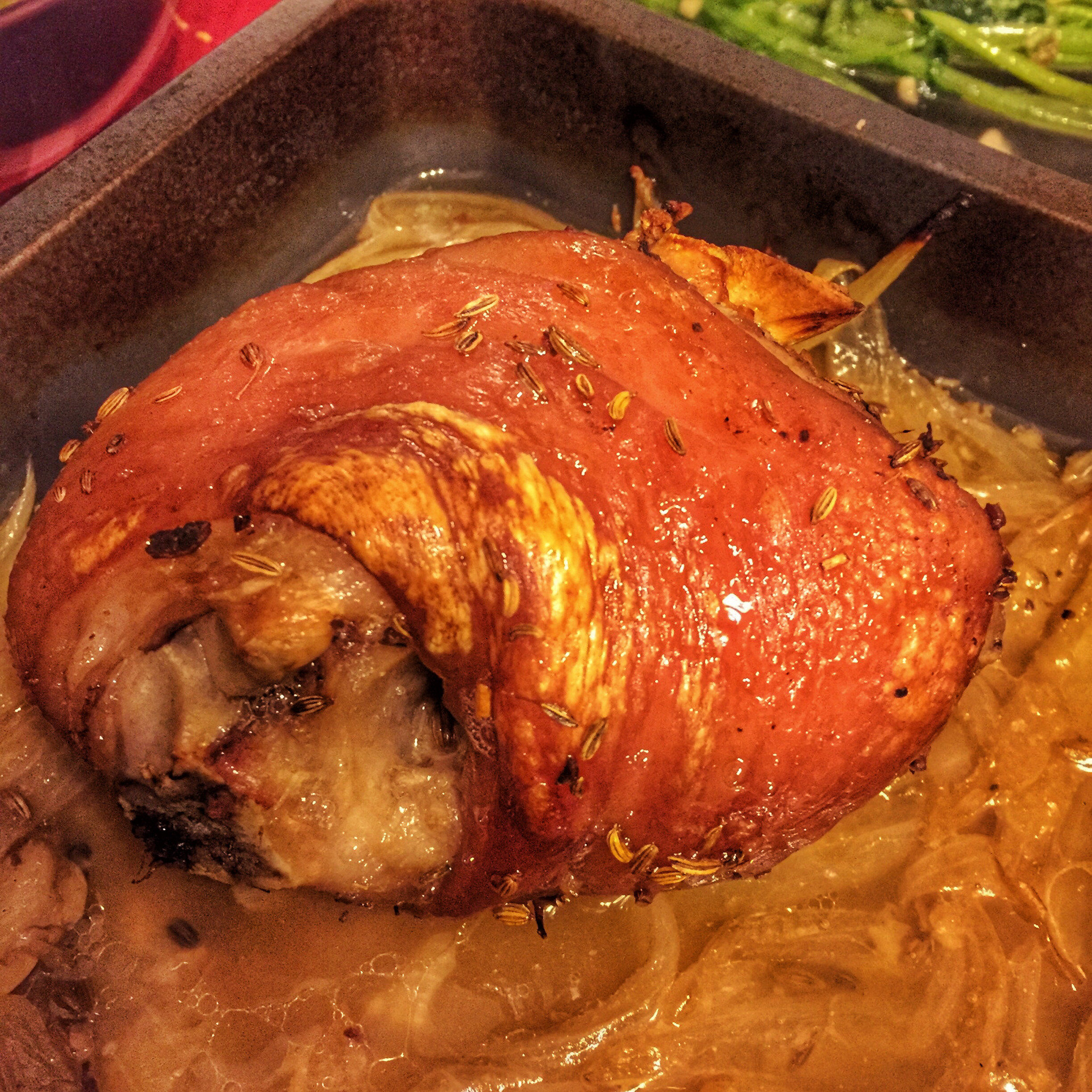 传说中的德国原配方——Schweinshaxe (德式烤猪肘)