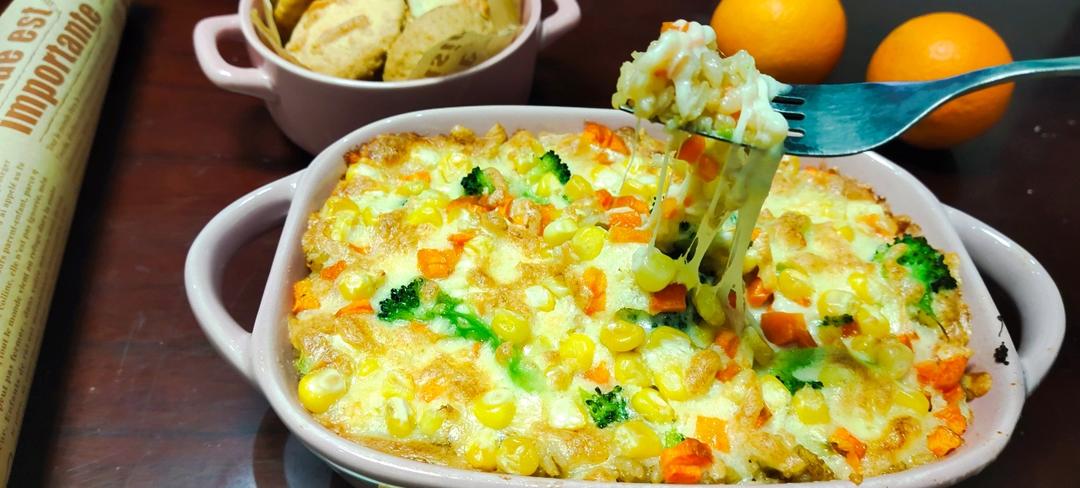 芝士焗饭（烤箱版）