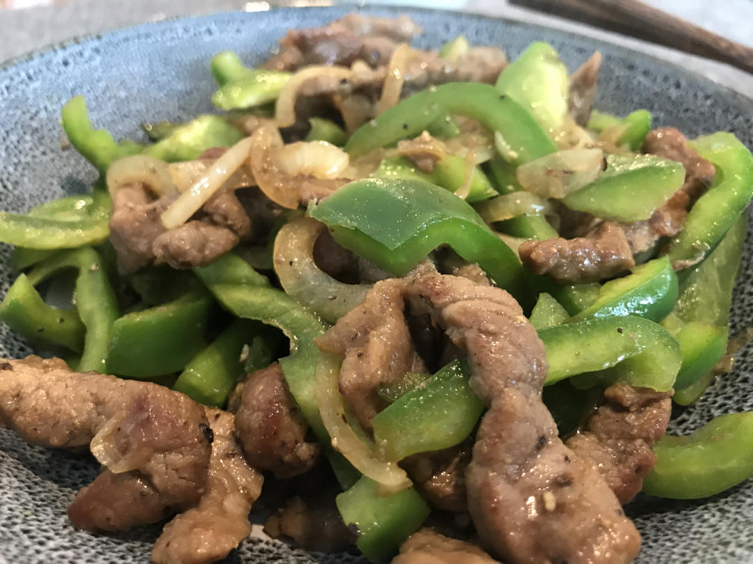 杭椒牛柳黑椒牛柳 终于找到炒出嫩牛肉的办法了 肉片肉丝都适用