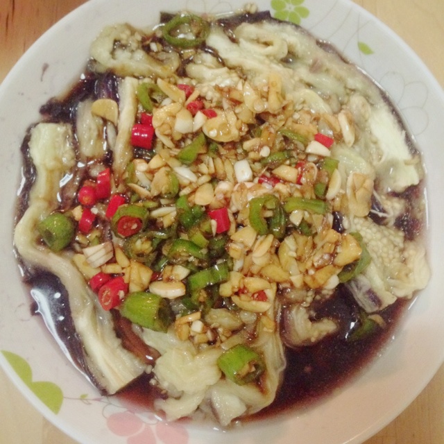 candycat520做的蒜泥茄子