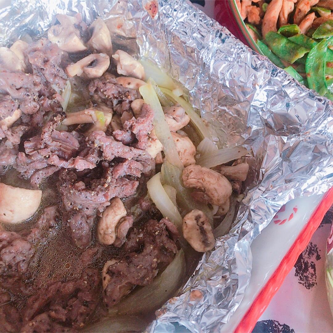烤箱做嫩牛肉--锡纸牛肉