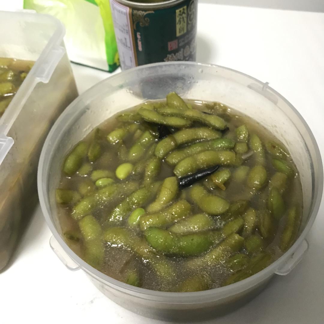 香辣煮毛豆.五香毛豆