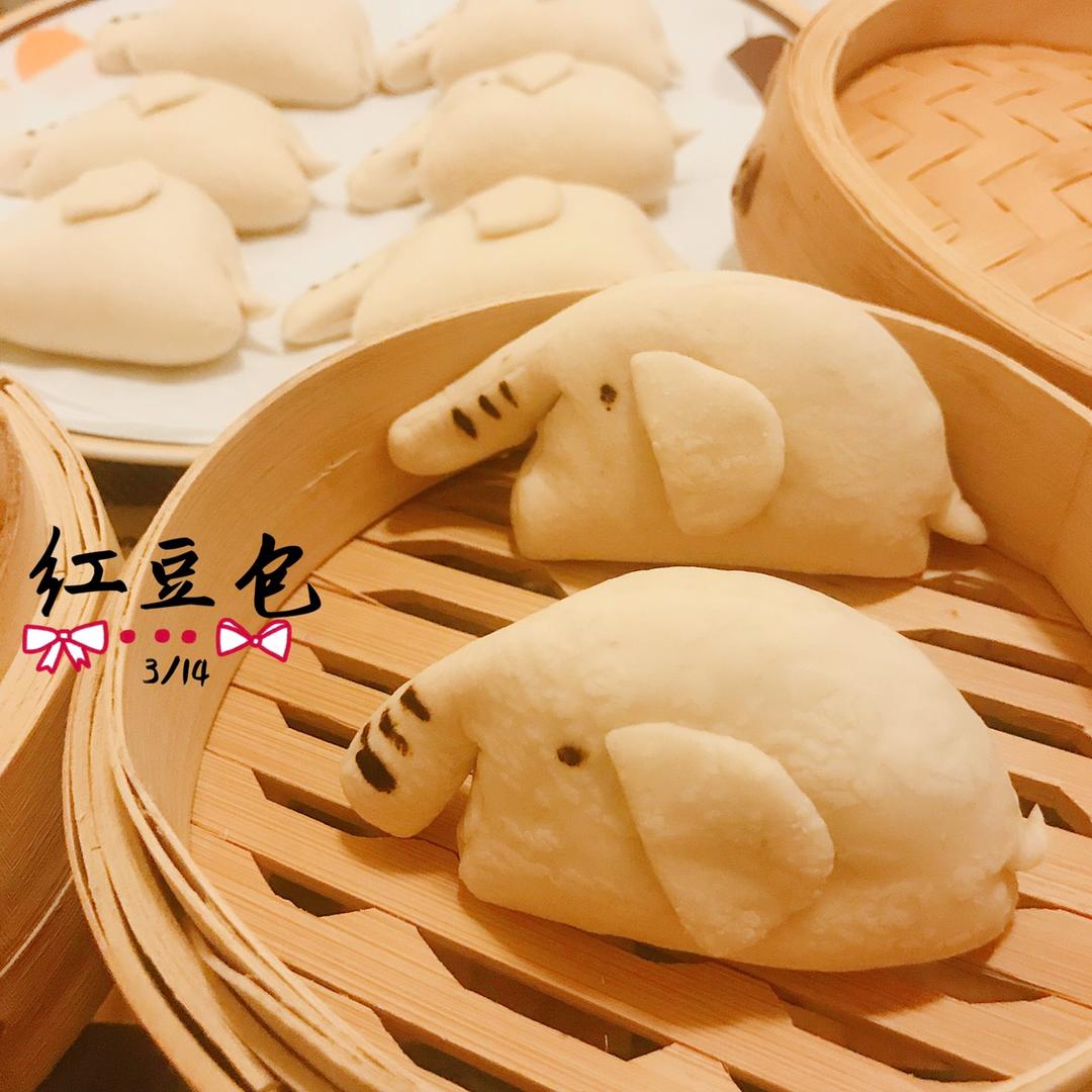 小象蜜豆包-小兔子热狗包