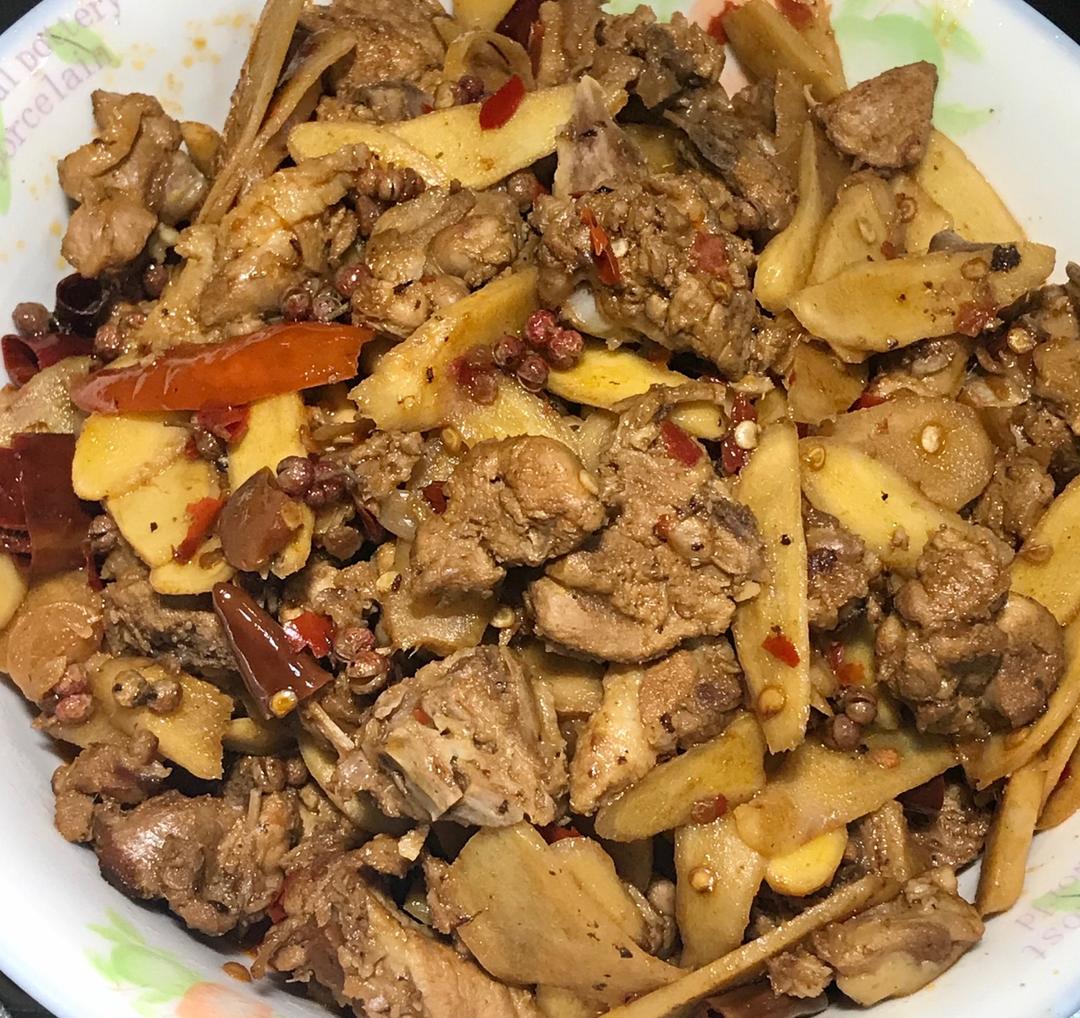 姜爆鸭子