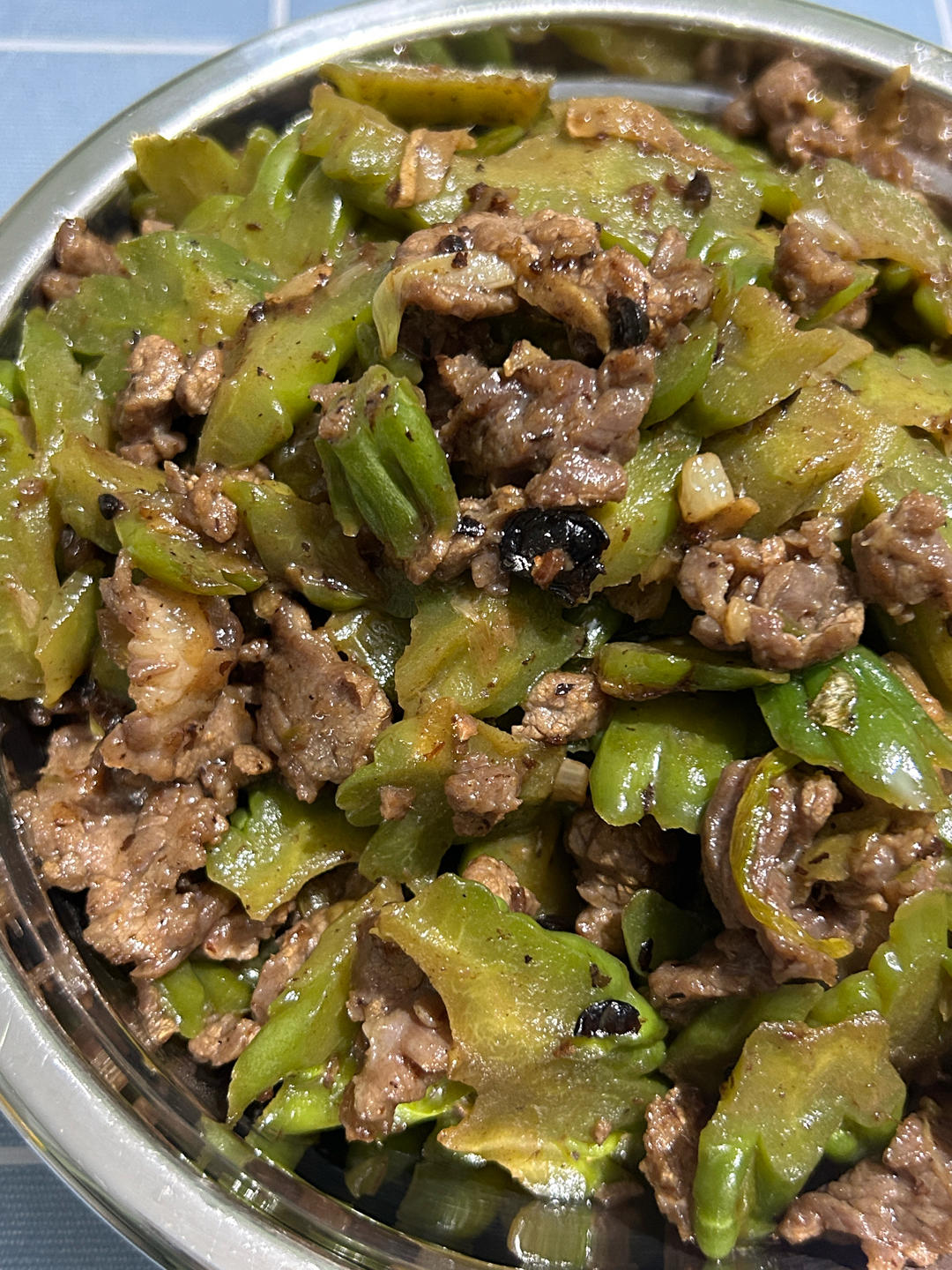 豉汁凉瓜炒牛肉